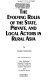 The evolving roles of the state, private, and local actors in rural Asia /