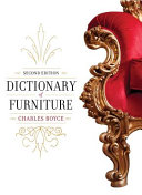 Dictionary of furniture /
