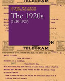 The 1920s (1920-1929) /