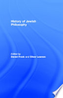 History of Jewish philosophy /