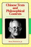 Chinese texts and philosophical contexts : essays dedicated to Angus C. Graham /