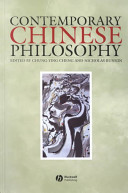 Contemporary chinese philosophy /