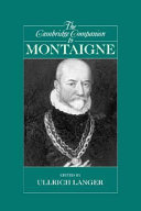 The Cambridge companion to Montaigne /