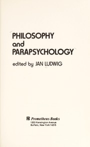 Philosophy and parapsychology /