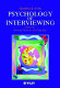Handbook of the psychology of interviewing /