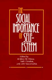 The Social importance of self-esteem /