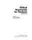Ethical arguments for analysis /