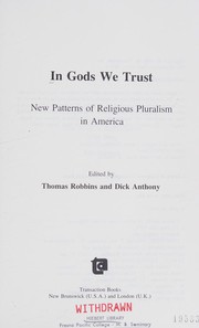 In gods we trust : new patterns of religious pluralism /
