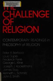 The Challenge of religion : contemporary readings in philosophy of religion /
