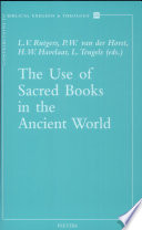 The Use of sacred books in the ancient world /