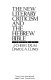 The New literary criticism and the Hebrew Bible /