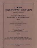 Inscriptiones Hispaniae Latinae /