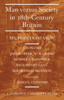 Man versus society in eighteenth-century Britain: six points of view,