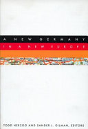 A new Germany in a new Europe /