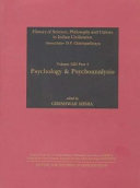 Psychology & psychoanalysis /