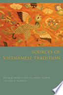 Sources of Vietnamese tradition /