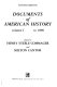Documents of American history /