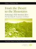 From the desert to the mountains : archaeology of the Transition Zone : the State Route 87-Sycamore Creek Project /