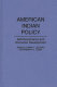 American Indian policy : self-governance and economic development /