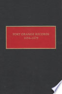 Fort Orange records, 1654-1679 /
