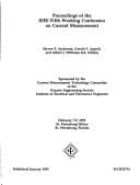 Proceedings of the IEEE Fifth Working Conference on Current Measurement : February 7-9, 1995, St. Petersburg Hilton, St. Petersburg, Florida /