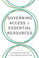 Governing access to essential resources /