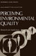 Perceiving environmental quality : research and applications /