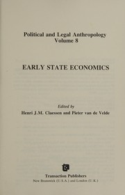 Early state economics /