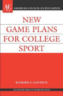 New game plan for college sport /
