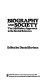 Biography and society : the life history approach in the social sciences /