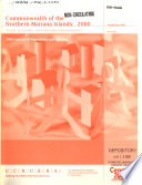 Commonwealth of the Northern Mariana Islands, 2000. 2000 census of population and housing.