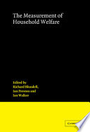 The measurement of household welfare /