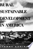 Rural sustainable development in America /