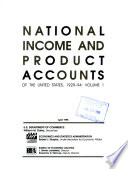 National income and product accounts of the United States, 1929-94.