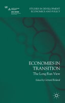 Economies in transition : the long-run view /