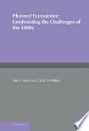 Planned economies : confronting the challenges of the 1980s /