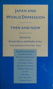 Japan and world depression : then and now : essays in memory of E.F. Penrose /