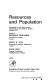 Resources and population; proceedings of the ninth annual symposium of the Eugenics Society, London, 1972.
