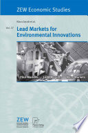 Lead markets for environmental innovations /