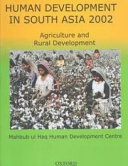Human development in South Asia 2002 : agriculture and rural development.