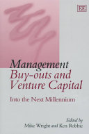 Management buy-outs and venture capital : into the next millenium /