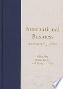 International business : an emerging vision /