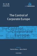 The control of corporate Europe /