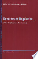 Government regulation of the employment relationship /