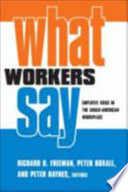 What workers say : employee voice in the Anglo-American workplace /
