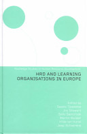 HRD and learning organisations in Europe /