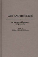Art and business : an international perspective on sponsorship /