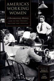 America's working women : a documentary history, 1600 to the present /