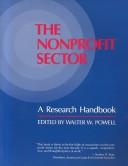 The Nonprofit sector : a research handbook /