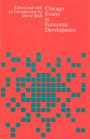 Chicago essays in economic development /